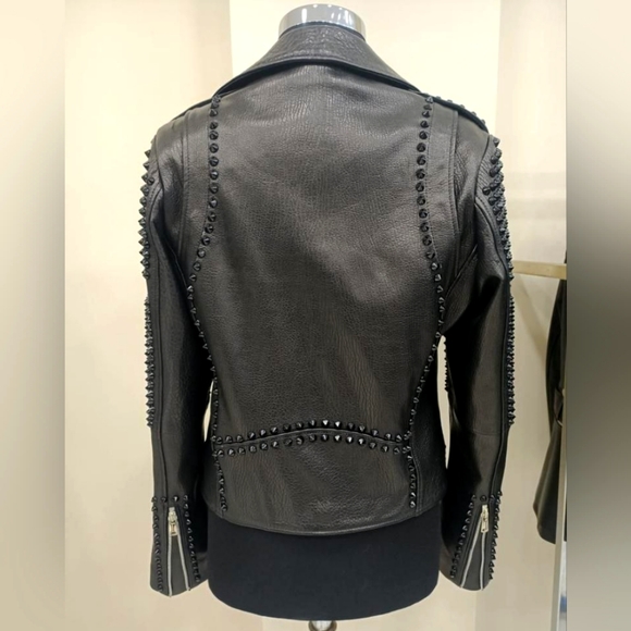 WOMEN'S GENUINE LEATHER JACKET - Picture 3 of 3